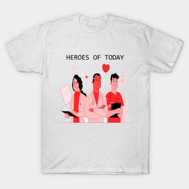 Heroes of Today T-Shirt by mumuito